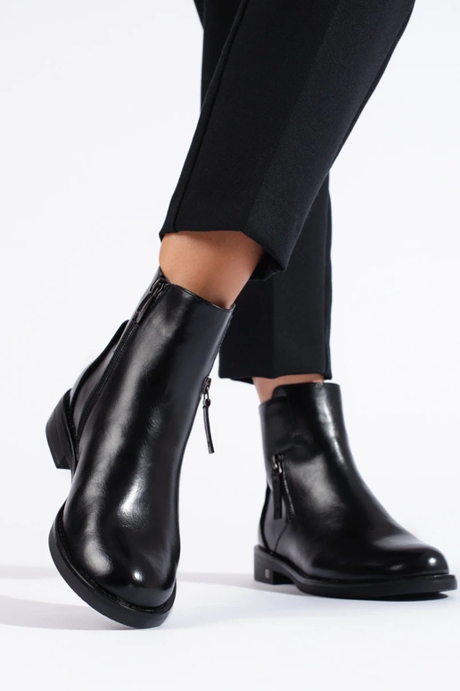 sapatos femininos pretos elegantes...