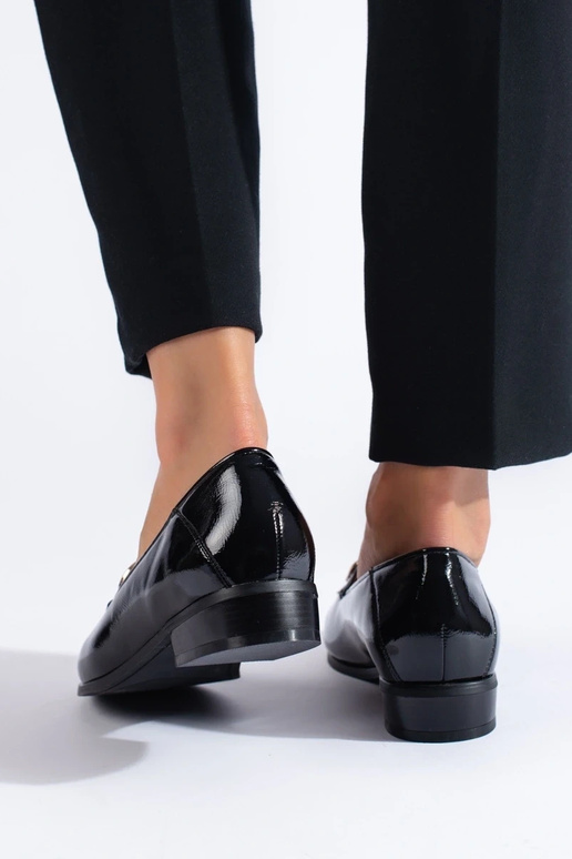 botins femininos pretos em couro... botins femininos pretos em couro...