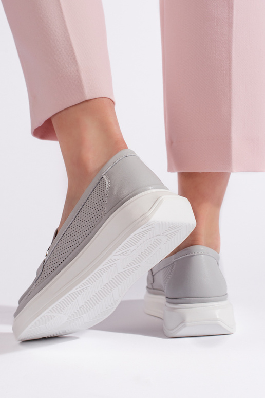 mocassins femininos cinza mocassins femininos cinza