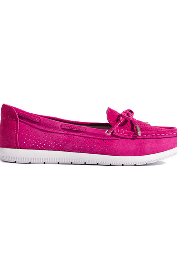 Mocassins femininos rosa...