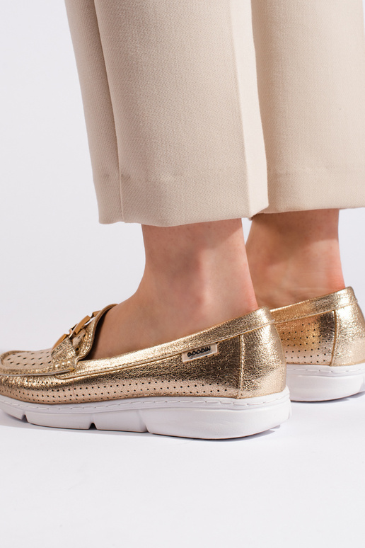 mocassins femininos dourados mocassins femininos dourados