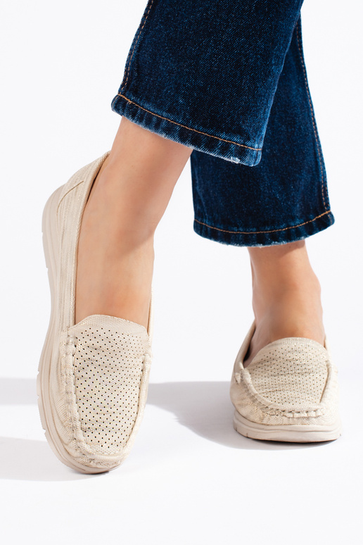 mocassins femininos bege mocassins femininos bege