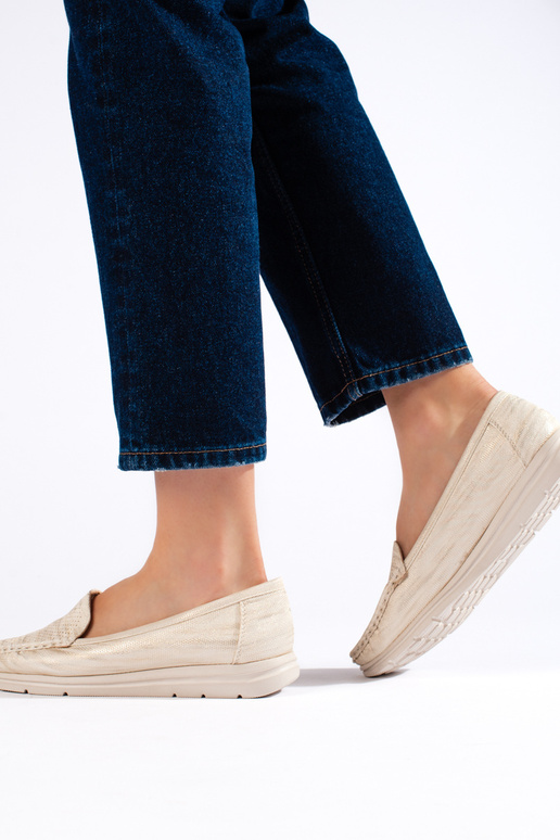 mocassins femininos bege mocassins femininos bege