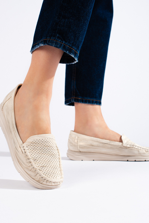 mocassins femininos bege mocassins femininos bege