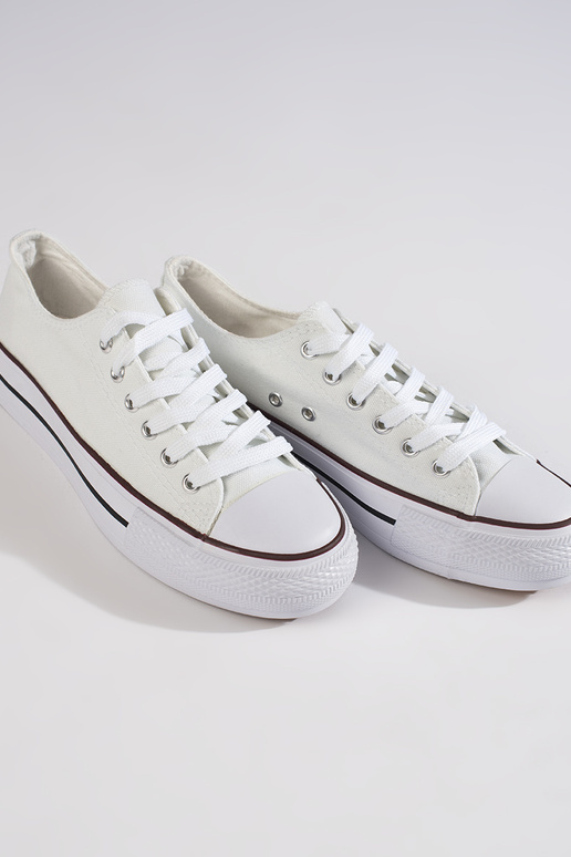 Tênis feminino modelo clássico branco... Tênis feminino modelo clássico branco...