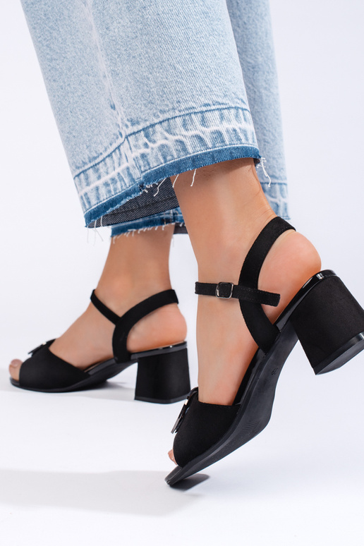 sandálias pretas de salto alto Sergio... sandálias pretas de salto alto Sergio...