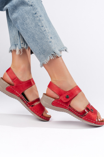 sandálias vermelhas 2