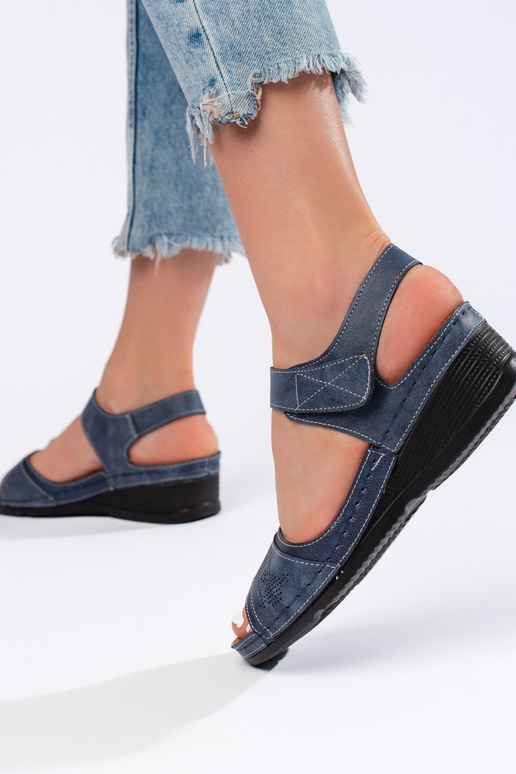 sandálias azuis sandálias azuis