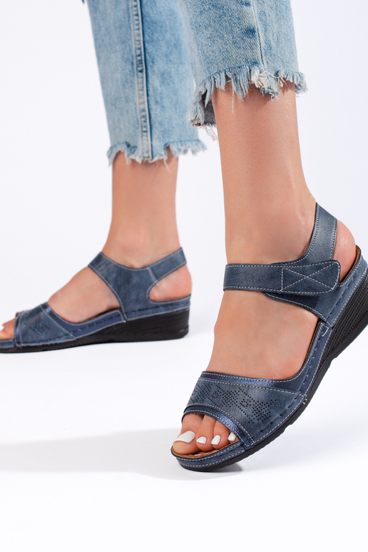 sandálias azuis sandálias azuis