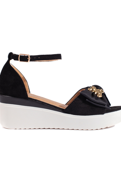 sandálias pretas com laço sandálias pretas com laço