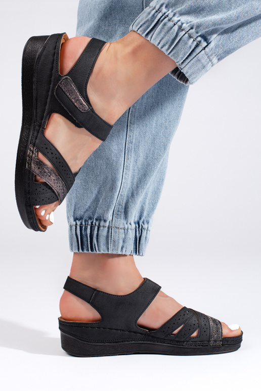 sandálias pretas sandálias pretas