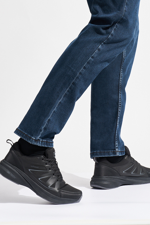 calçados esportivos masculinos negros