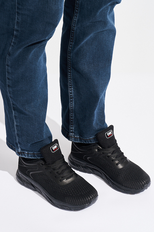 sapatos esportivos pretos para homens