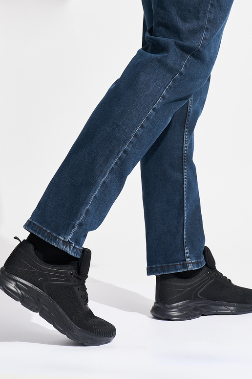 sapatos esportivos pretos para homens