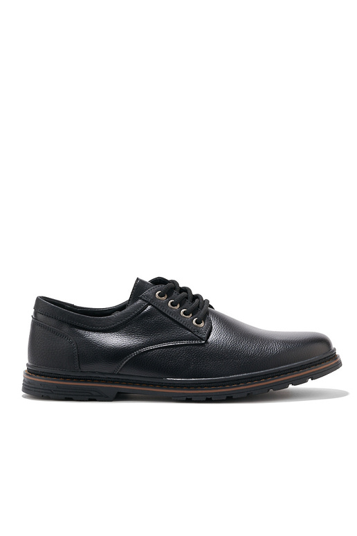 botins pretos masculinos amarrados