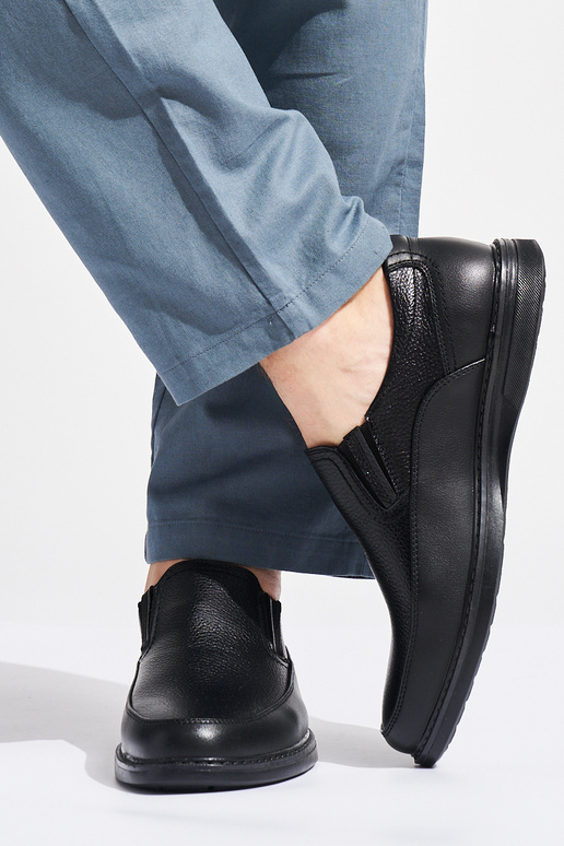 botins pretos para homem com fivela