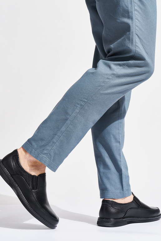 botins pretos para homem com fivela