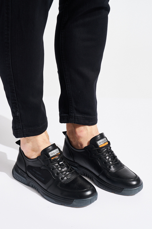 sapatos esportivos pretos para homens