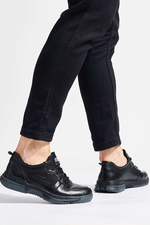 sapatos esportivos pretos para homens