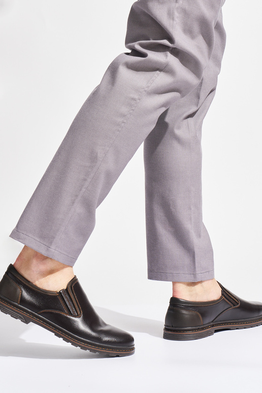 marrom escuro homens meio sapato marrom escuro homens meio sapato