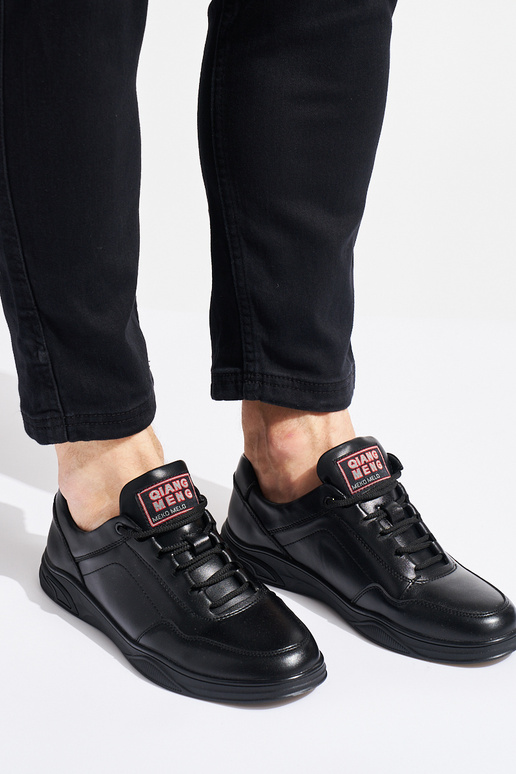 calçados esportivos masculinos negros...