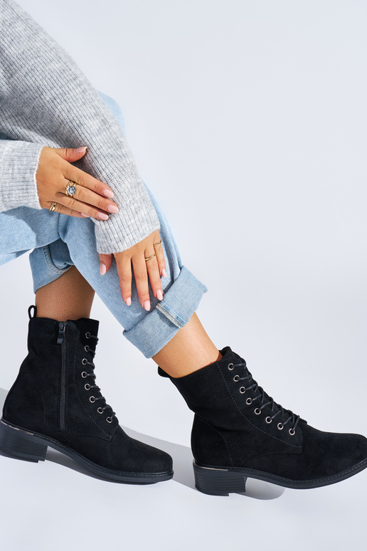 sapatos femininos pretos com salto baixo