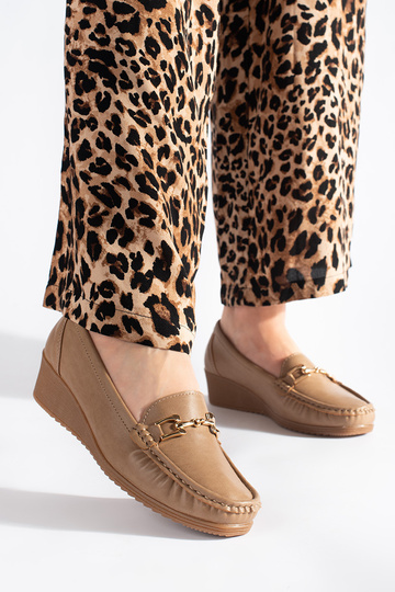 mocassins femininos bege... 2