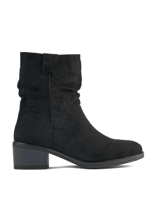 botas pretas estilo cowboy