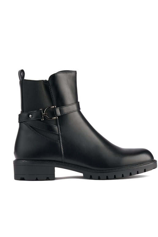 sapatos femininos pretos com fivela...