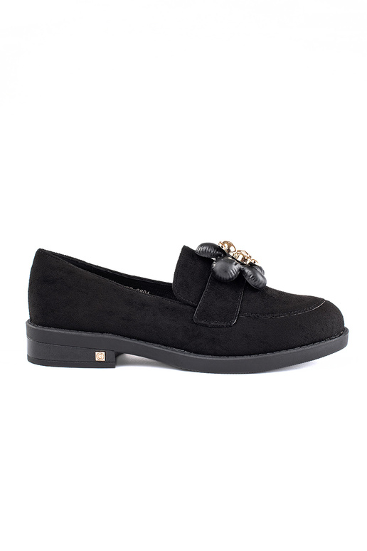 mocassins femininos de camurça preta... mocassins femininos de camurça preta...