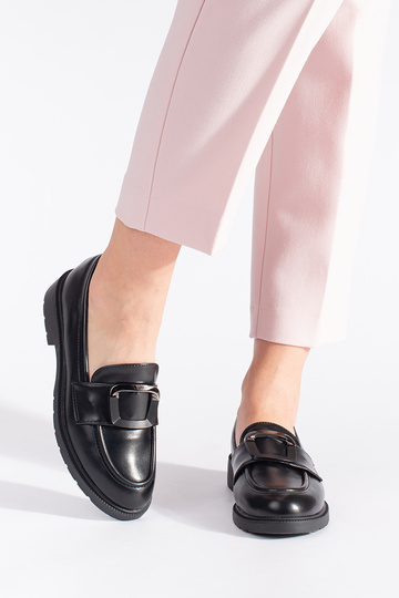 mocassins femininos negros... 2