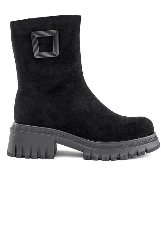 sapatos femininos pretos com sola grossa