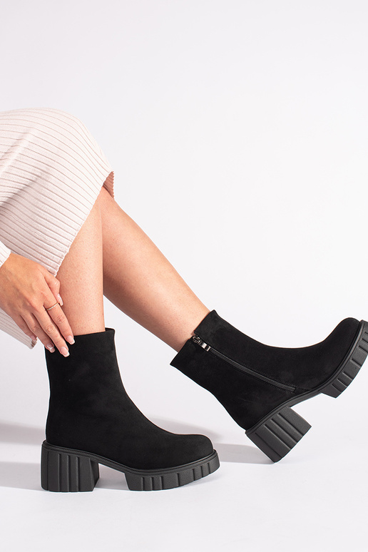 sapatos plataforma pretos para mulheres