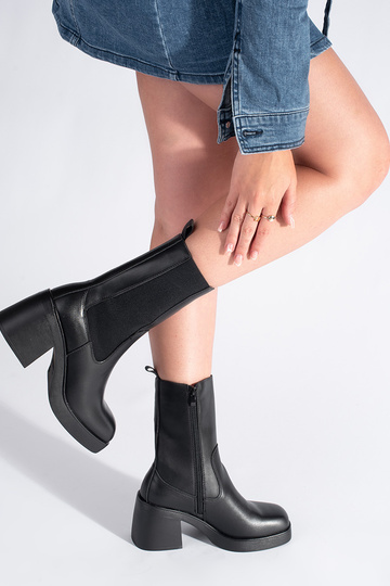 Botas pretas Botas Chelsea... 2