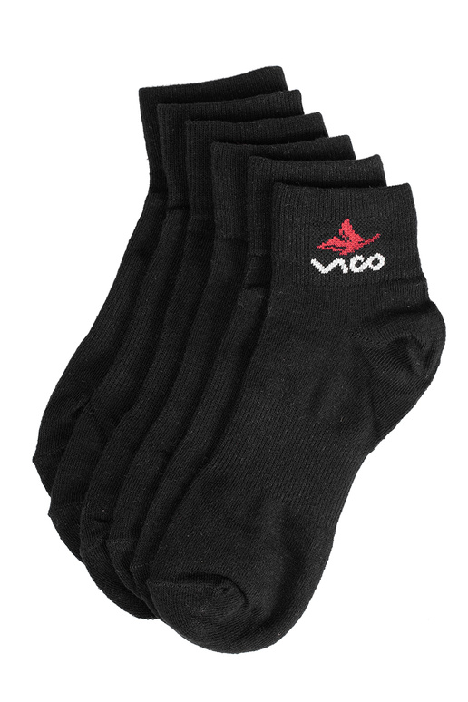 skarpetki feminino preto Vico 3 peças skarpetki feminino preto Vico 3 peças