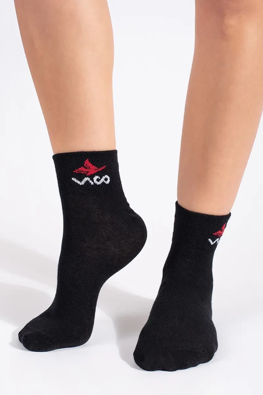 skarpetki feminino preto Vico 3 peças skarpetki feminino preto Vico 3 peças