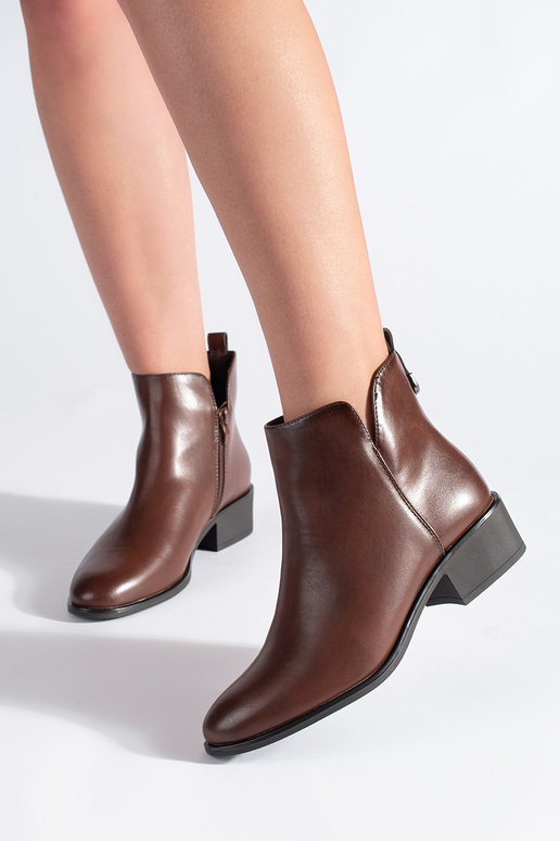 sapatos baixos femininos marrons...