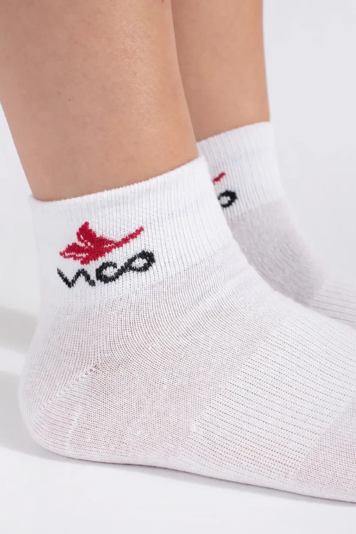 skarpetki feminino branco Vico 3 peças skarpetki feminino branco Vico 3 peças