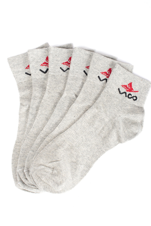 skarpetki feminino cinza Vico 3 peças skarpetki feminino cinza Vico 3 peças