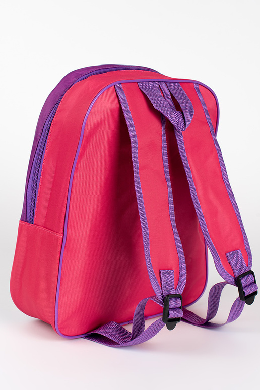mochila rosa-roxa para menina z...