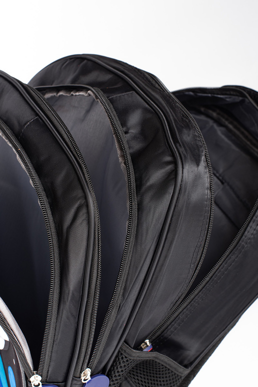 mochila preta dziecięcy z cosmonauto