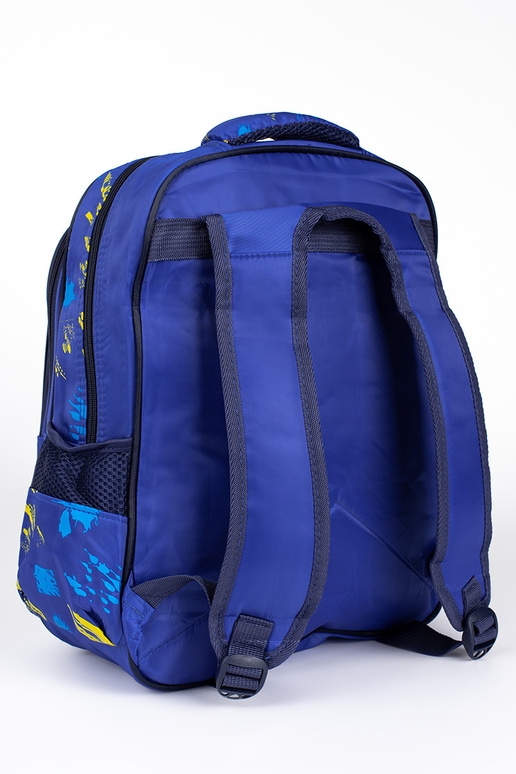 mochila azul dziecięcy z cosmonauto