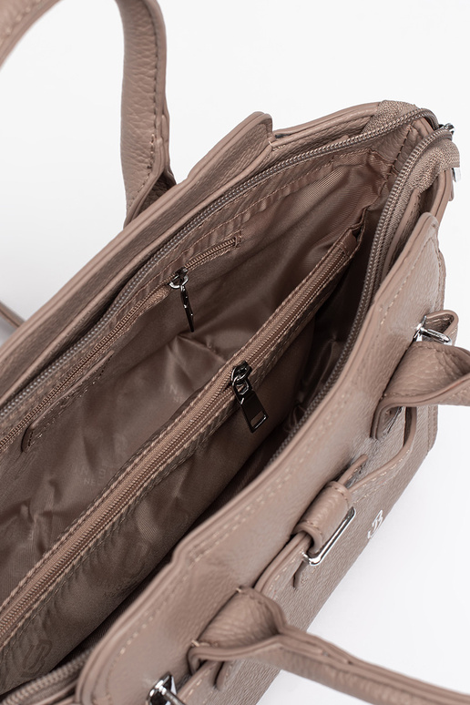 cor de marfim bolsa elegante ze...