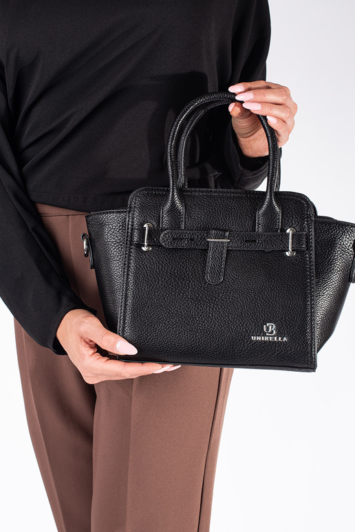 preto bolsa elegante ze pratami...