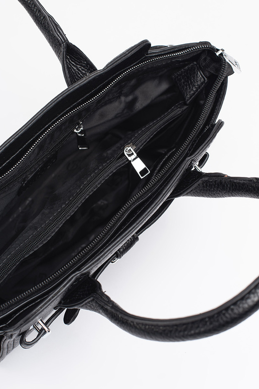 preto bolsa elegante ze pratami...