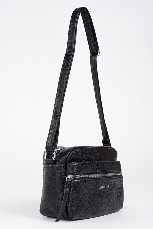 Pequeno preto bolsa elegante no ombro