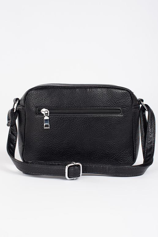Pequeno preto bolsa elegante no ombro