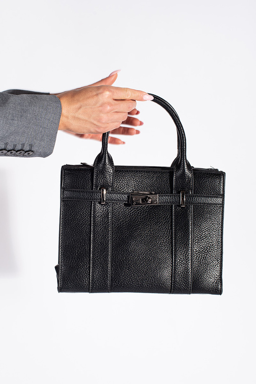 preto um clássico bolsa elegante