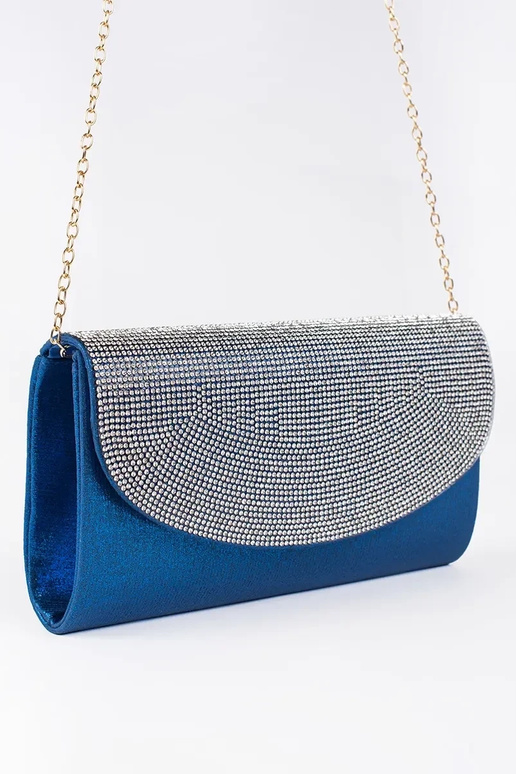 Bolsa pequena clássica azul