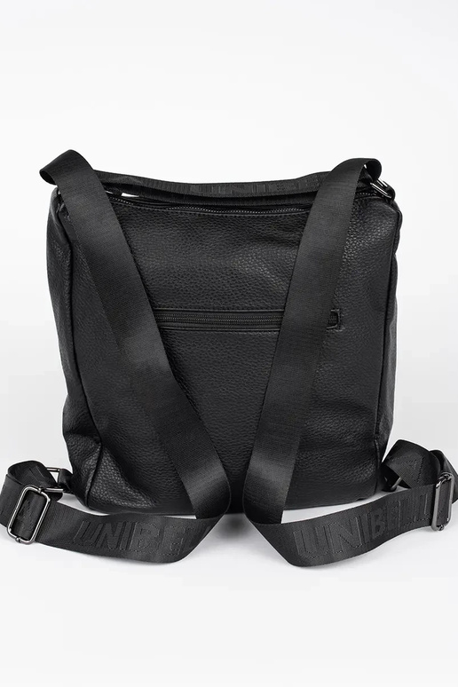 mochila tipo bolsa feminina preta com...